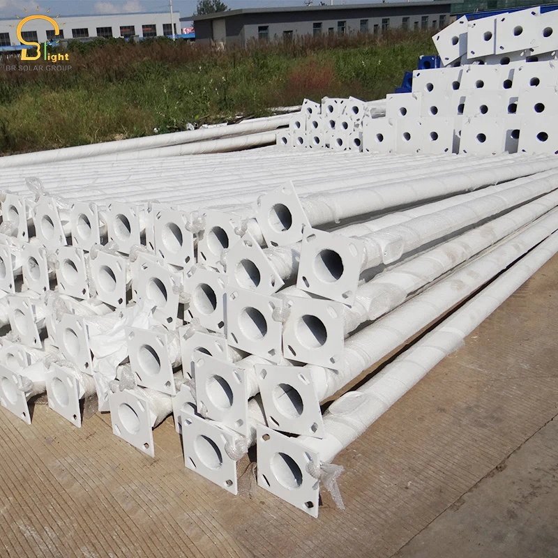 High-Quality Hot Dip Galvanized Street Light Pole